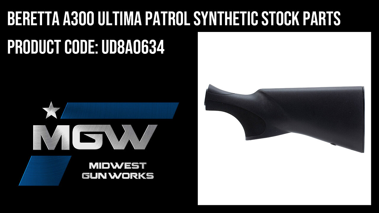 Beretta A300 Ultima Patrol Synthetic Stock Parts - UD8A0634