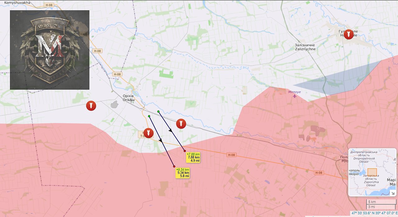 Ukraine launches a counteroffensive on the Zaporozhye front. Military Summary And Analysis 23.03.19