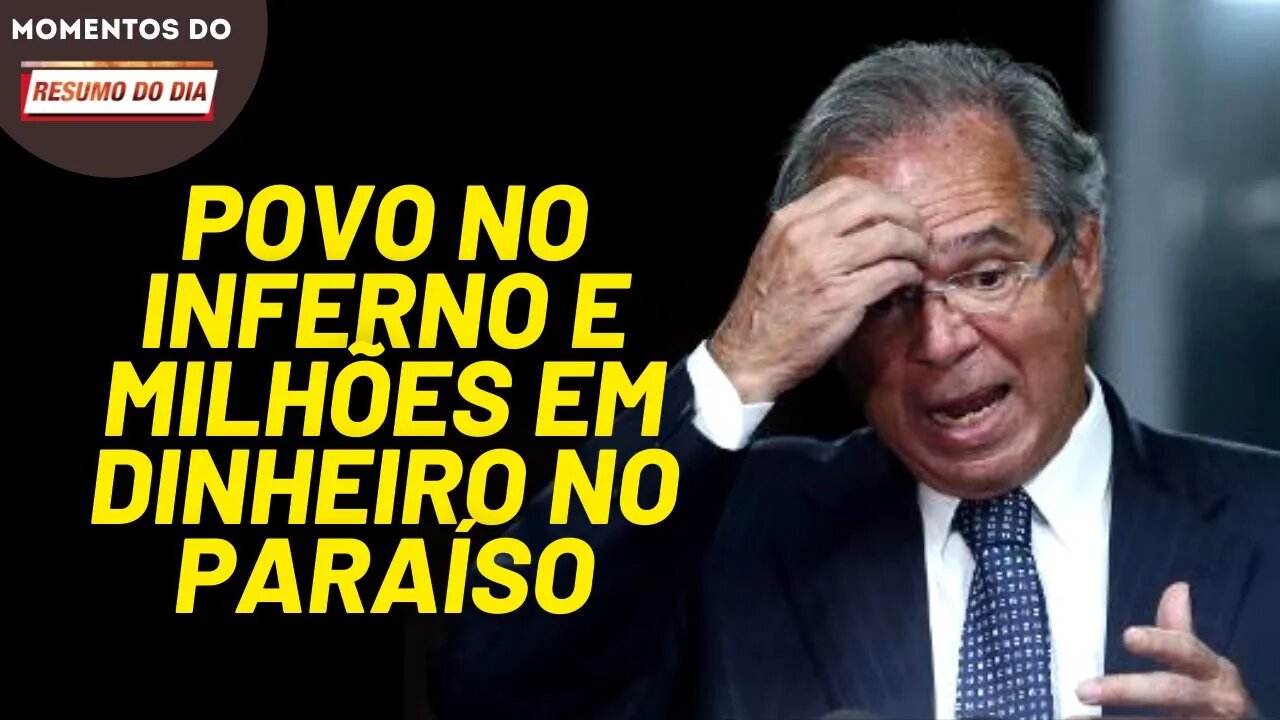 Paulo Guedes é convocado para explicar contas em paraísos fiscais | Momentos do Resumo do Dia