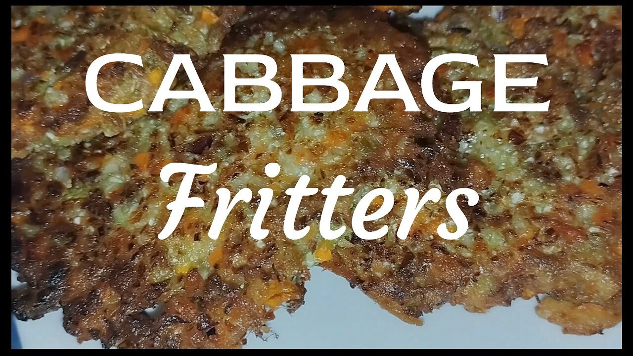 Cabbage Fritters