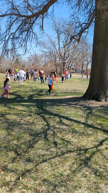 BradKuz76 Tommy Jansen Easter egg hunt 2023