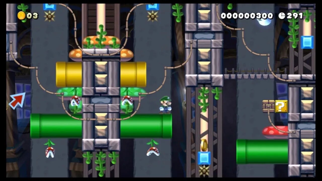 Mario Maker 2 NSMB Ghost House Levels