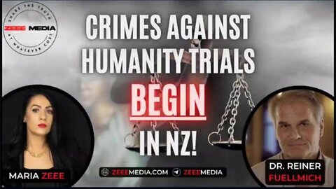 Dr. Reiner Fuellmich: BREAKING! Crimes Against Humanity Trials Begin in New Zealand!