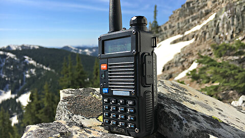 Baofeng F8HP Radio for the Backcountry