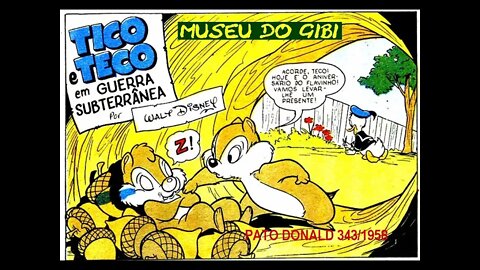 TICO E TECO-GUERRA SUBTERRANEA-#museudogibi #quadrinhos #comics #manga