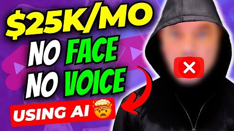 Earn $25k_On YouTube_ No Face, No Voice, Using AI 🤑(Passive Income) Done For YOU!.