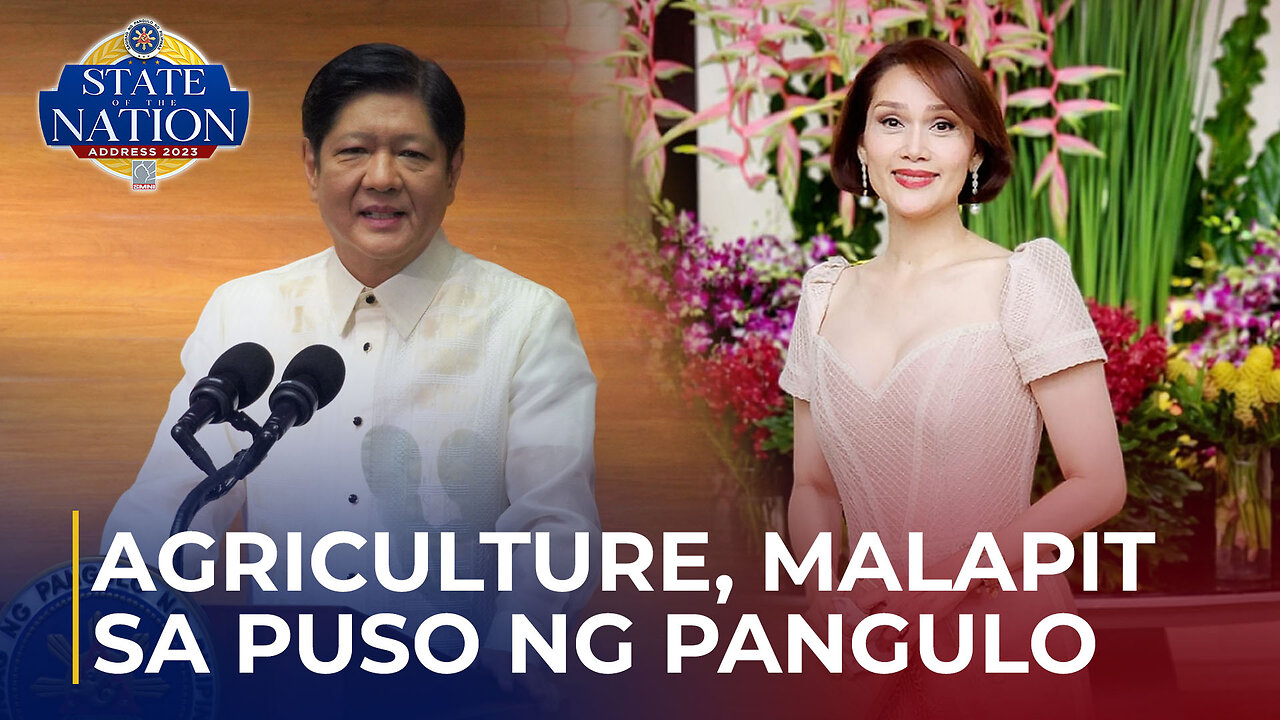 Ang pinakamalapit sa puso ko na sinabi ng pangulo ay ang agriculture — Congw. Geraldine Roman