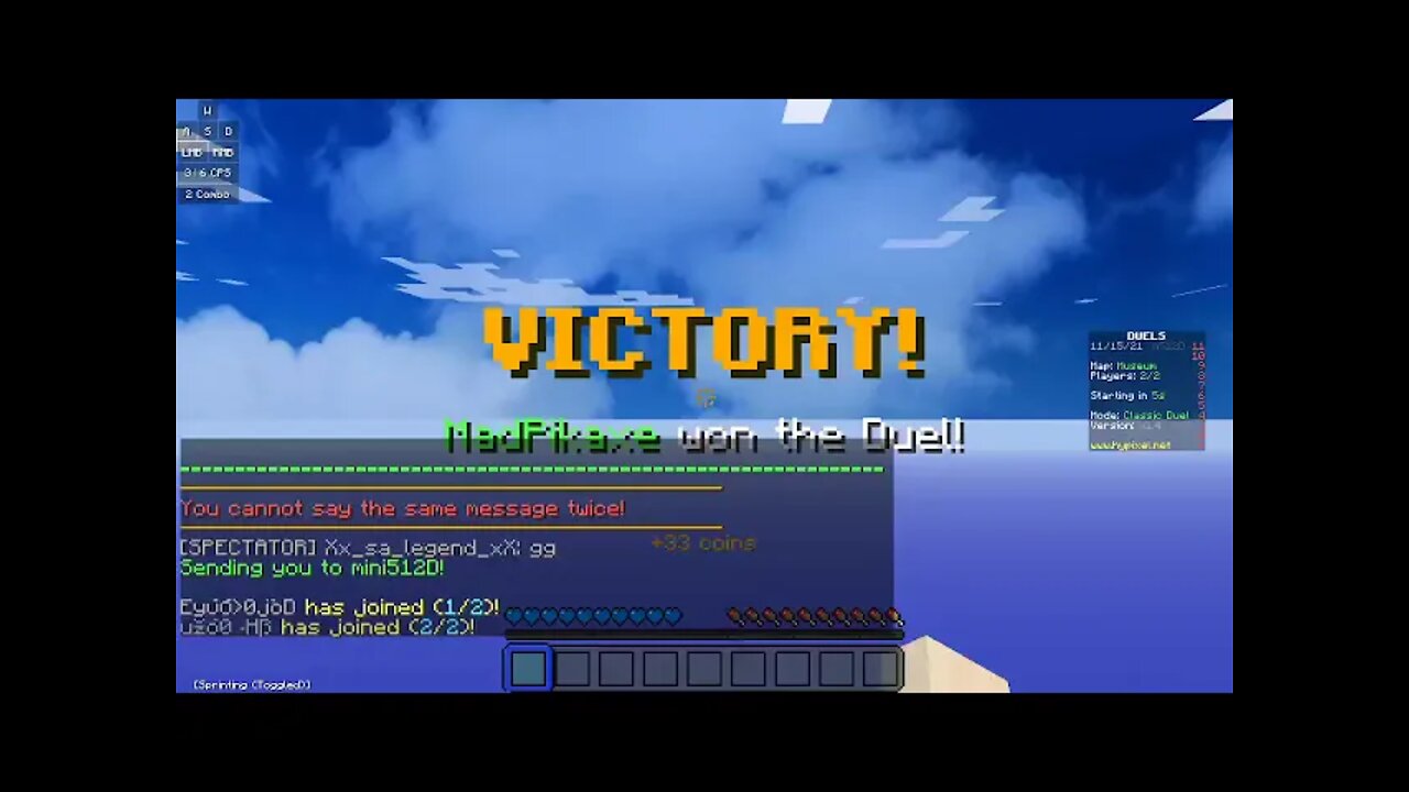 Attempting to make duels leaderboards on Hypixel