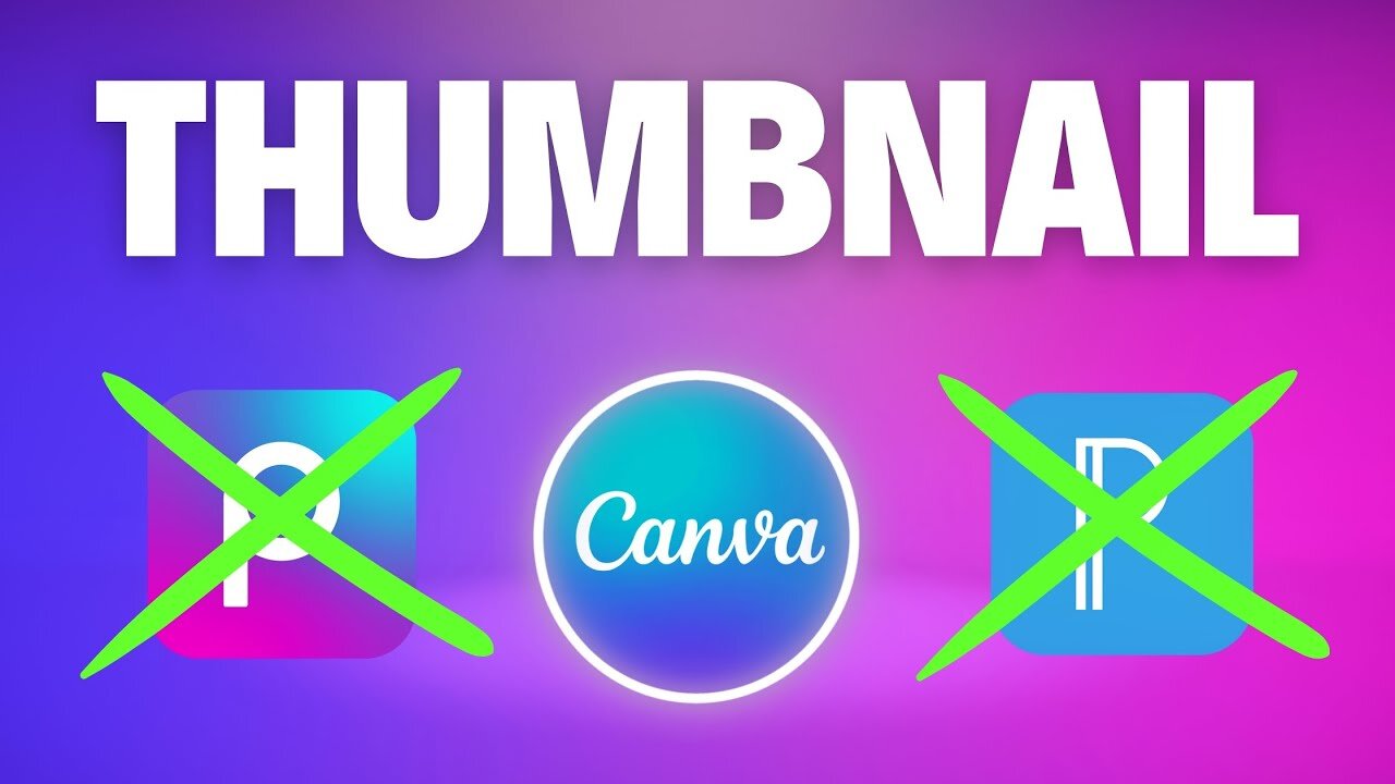 Best THUMBNAIL EDITING app ? (Canva)