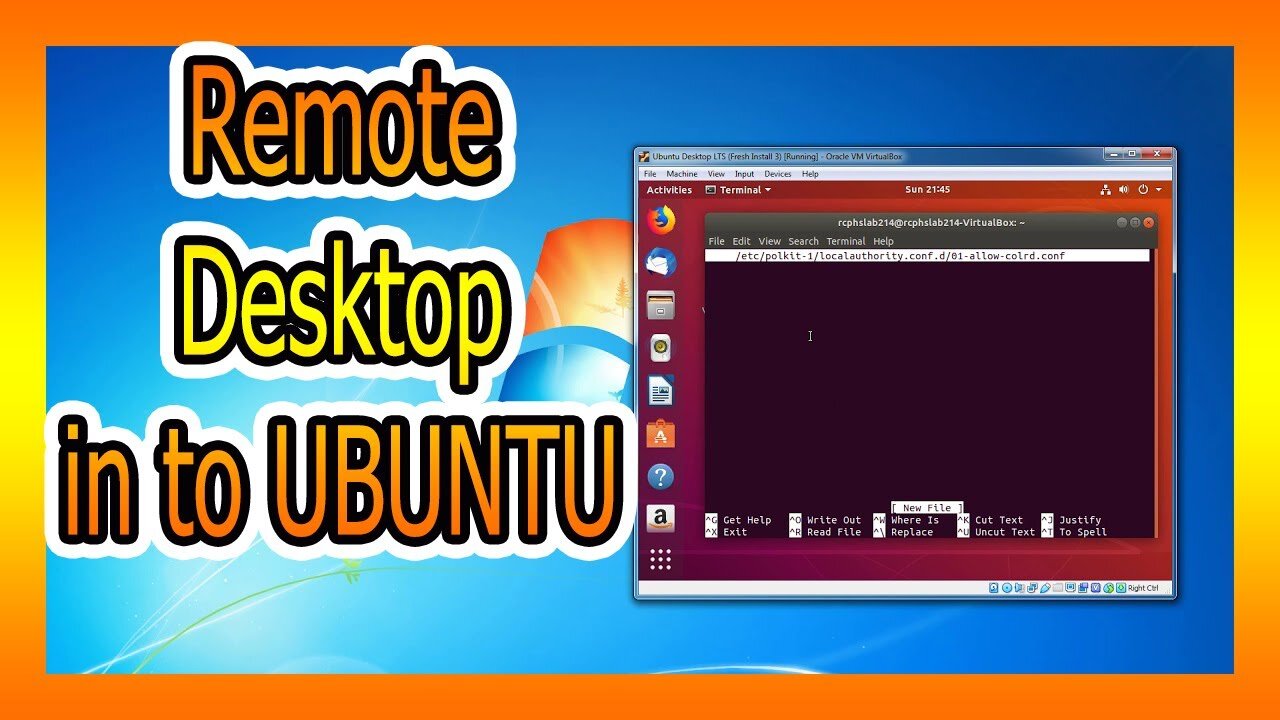 Remote Desktop into Ubuntu from Windows - EASILY!