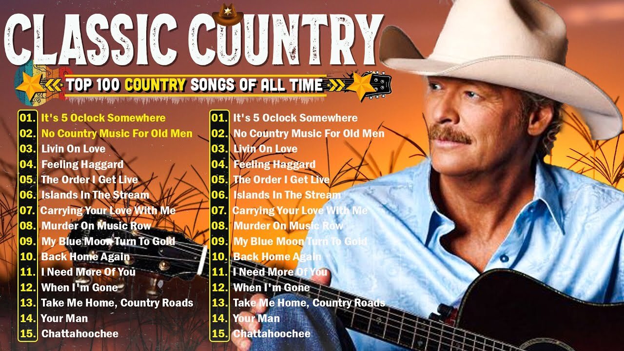 Legend Country Music Hits - Greatest Old Country Songs Of All Time - Alan Jackson/George Strait