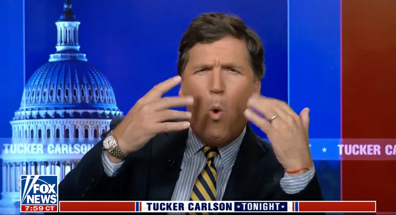 Tucker Carlson mocks a bizarre musical performance that took place in Davos.