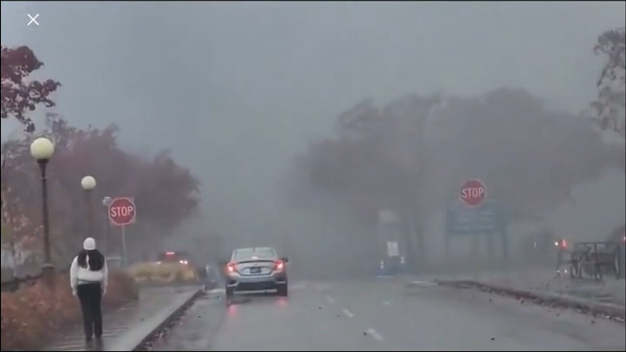 Rainbow Bridge - U.S. and Canada at Niagara Falls, New York, closed after car crash