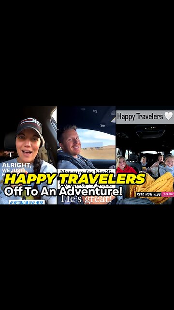 We're Traveling And Off To An Adventure! | KetoMom Vlog