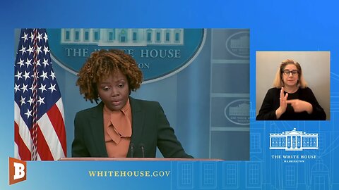 WH Press Secretary Karine Jean-Pierre speaking with reporters...