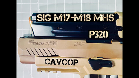 SIG M17/18 P320 DISASSEMBLY