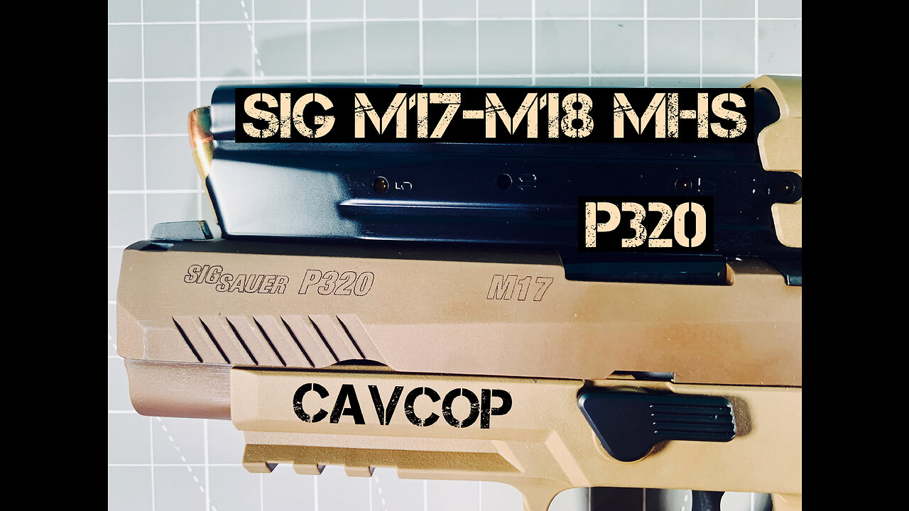 SIG M17/18 P320 DISASSEMBLY