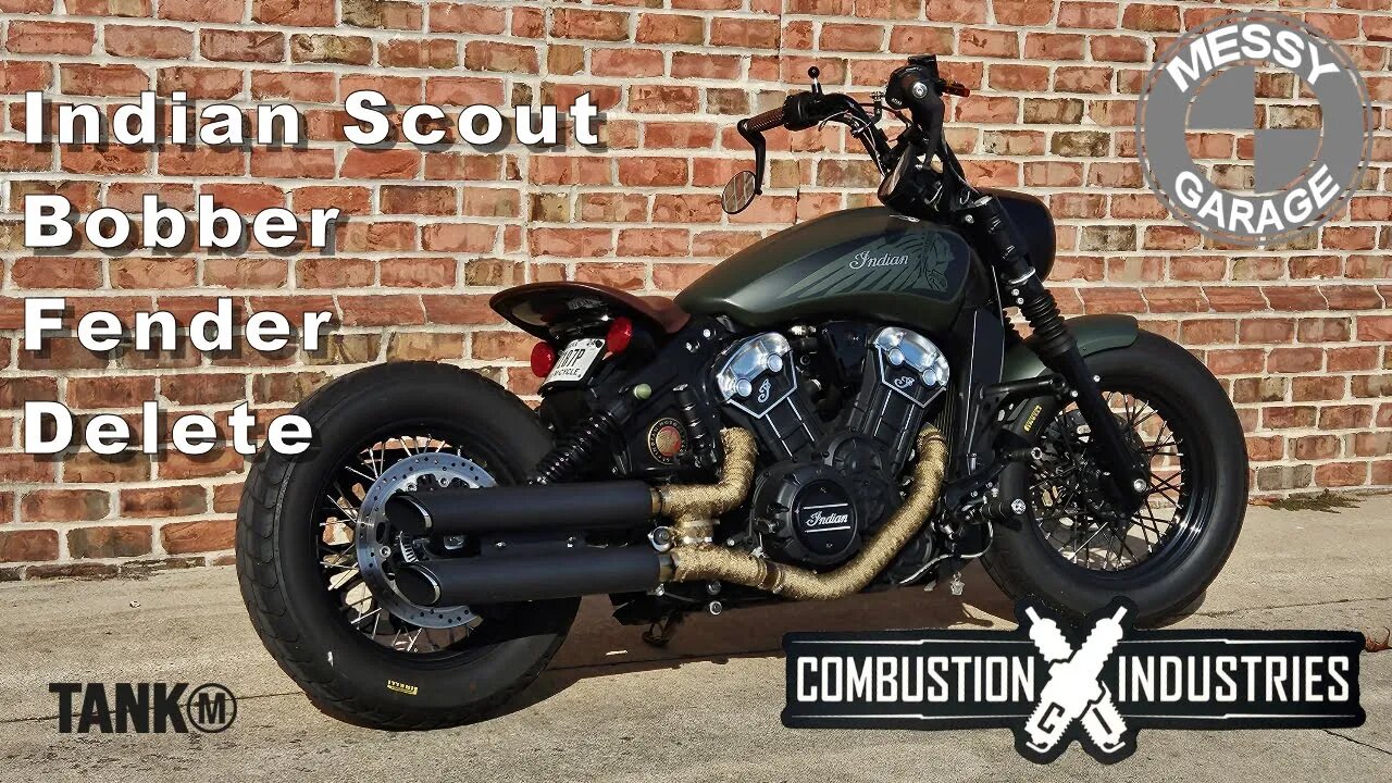 Indian Scout Bobber Fender Delete