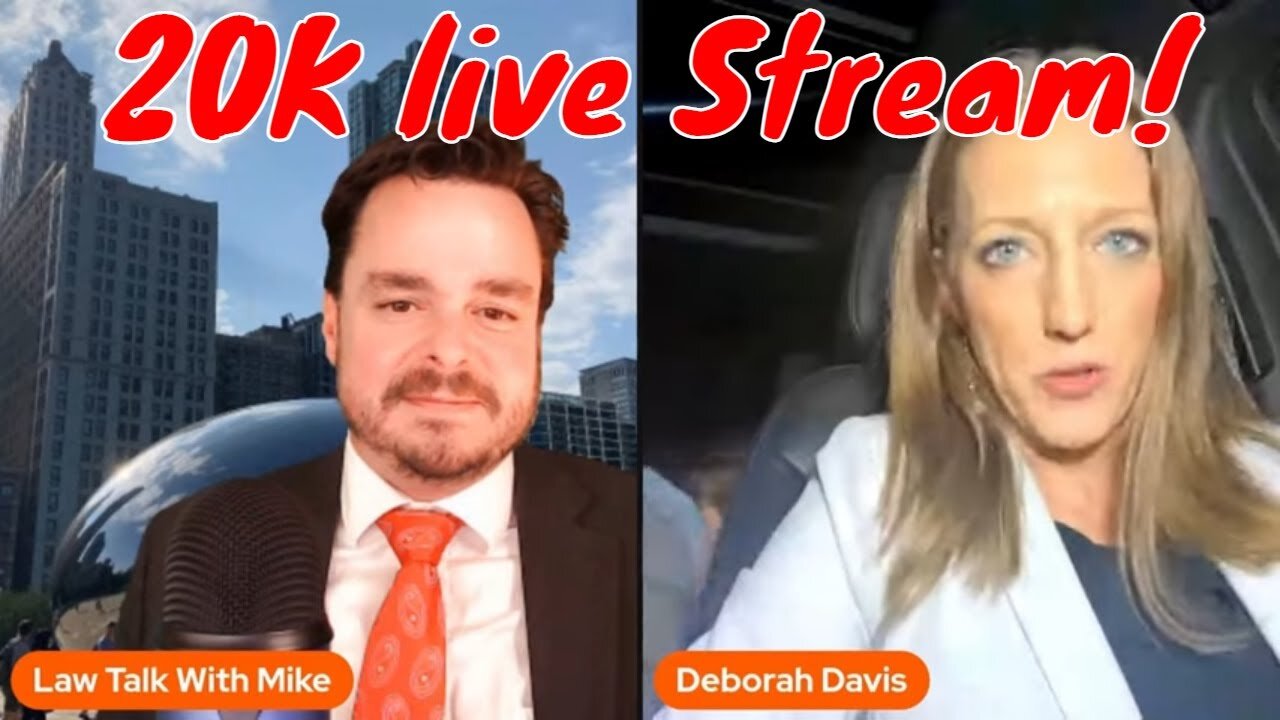 Law Talk With Mike Featuring Deborah Davis 20k Celebration Promo!