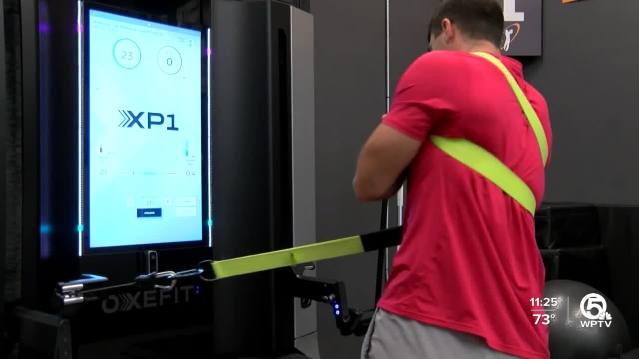 Oxefit technology helping train athletes at Joey D Sports
