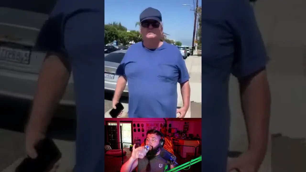 Hateful man harasses tamale vendor