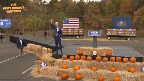 Biden spewing the same lies over again in Bristol, PA.