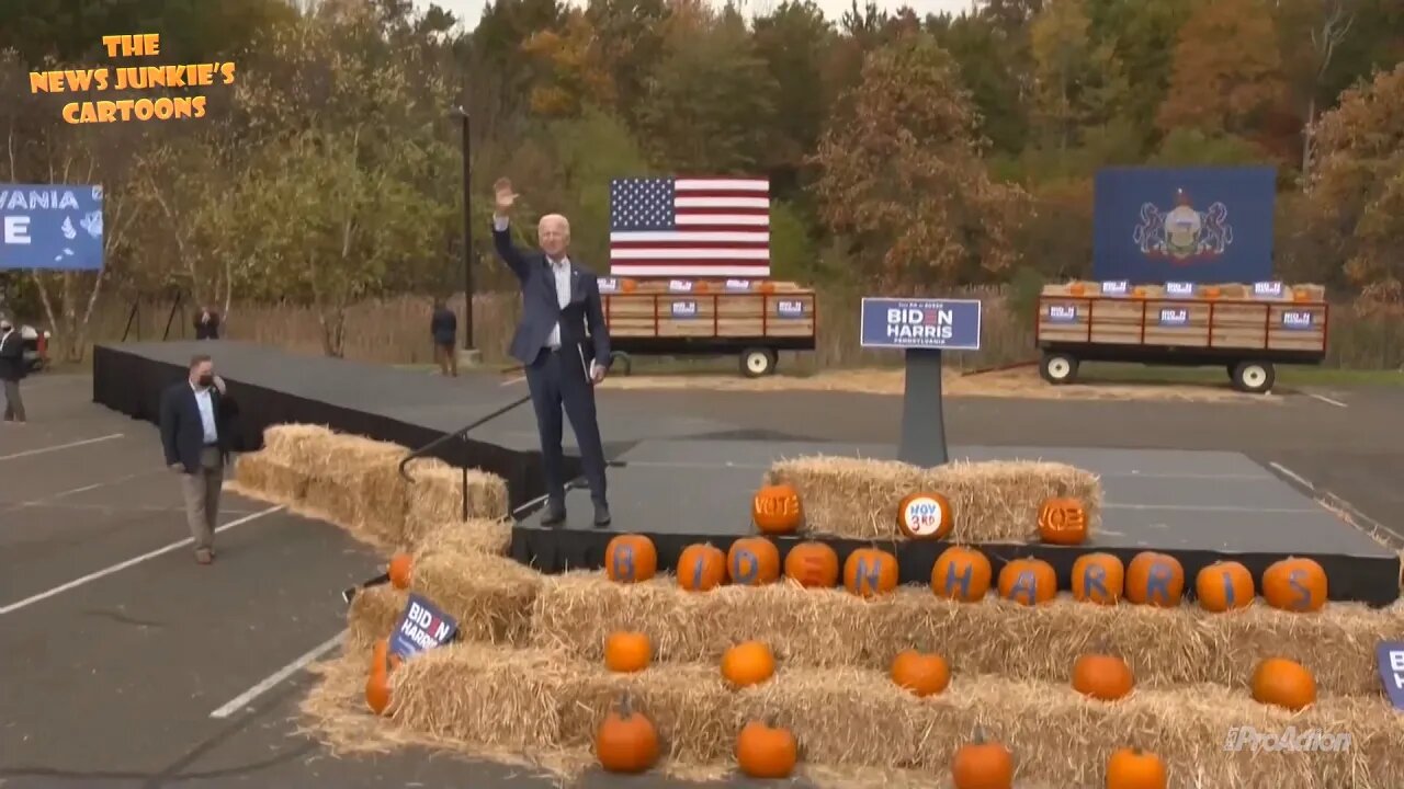 Biden spewing the same lies over again in Bristol, PA.