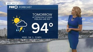 More Storms Developing Tomorrow