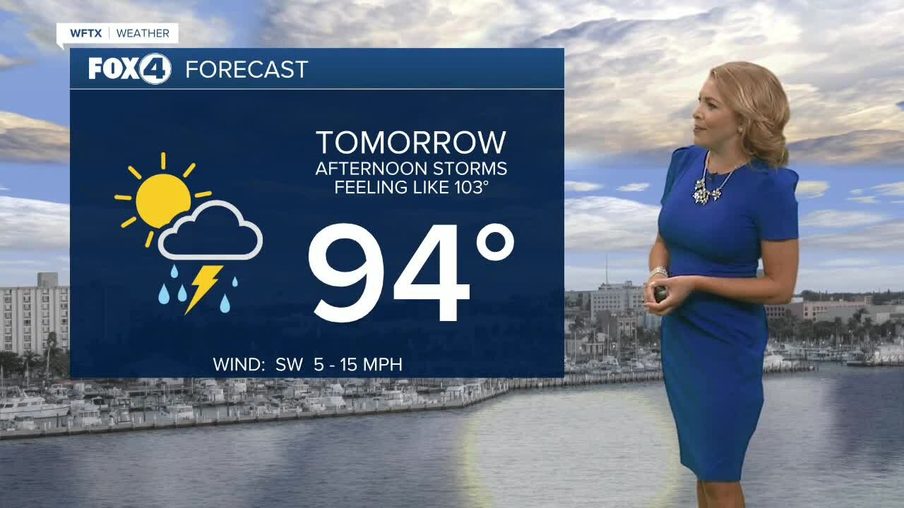 More Storms Developing Tomorrow