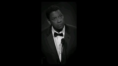 Amazing Speech by Denzel Washington.