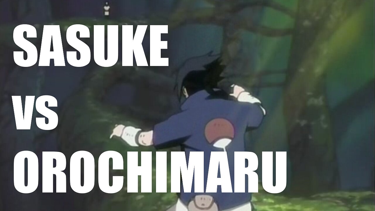 [Naruto] Sasuke vs Orochimaru - Chuunin Exam