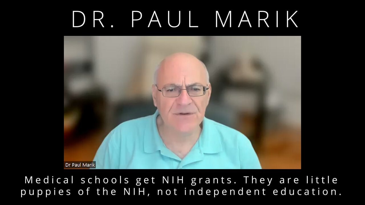 Medical schools get NIH grants. They are little puppies of the NIH, not independent education.