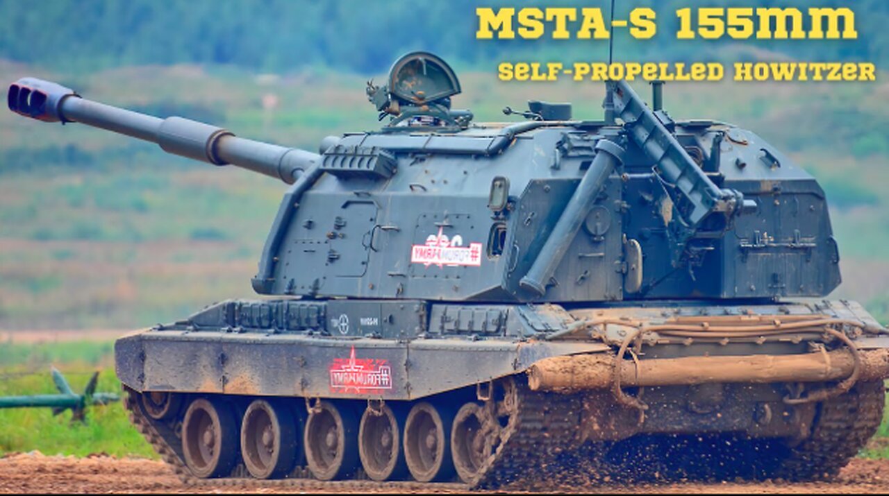 43-Ton Artillery System Russia's 155mm Msta-s Self-Propelled Howitzer Now Is Deadlier - MilTec