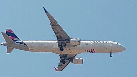 Airbus A321 PT-XPG vindo de Maceió para Fortaleza