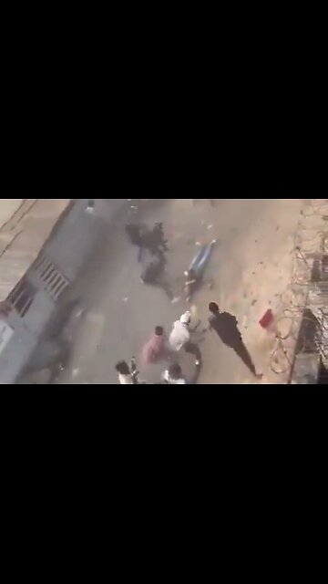 Rock Fight Between Two Warring Sides In Sub-Saharan Africa Is Wild