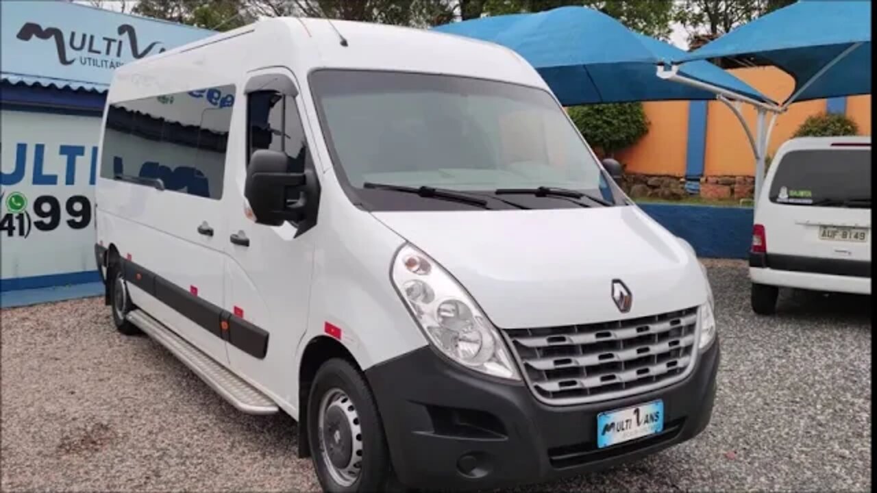 Renault Master Escolar 20 Lugares 2015 - MULTIVANS - VANS ZERO KM, USADAS E SEMINOVAS – MULTIVANS