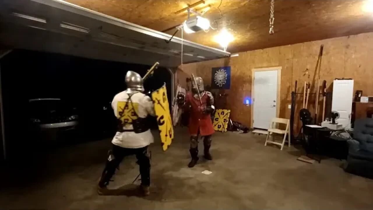 Heater vs Tower Shield - discussion of Sword fakes at the end