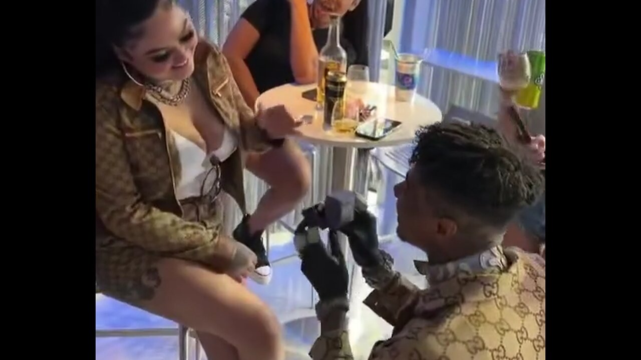 BLUEFACE PROPOSES TO JAIDYN ALEXIS! FULL VIDEO CLIP!