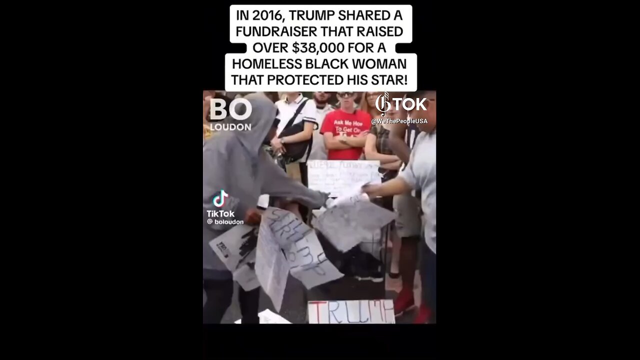 God bless this woman who protected Trump’s star