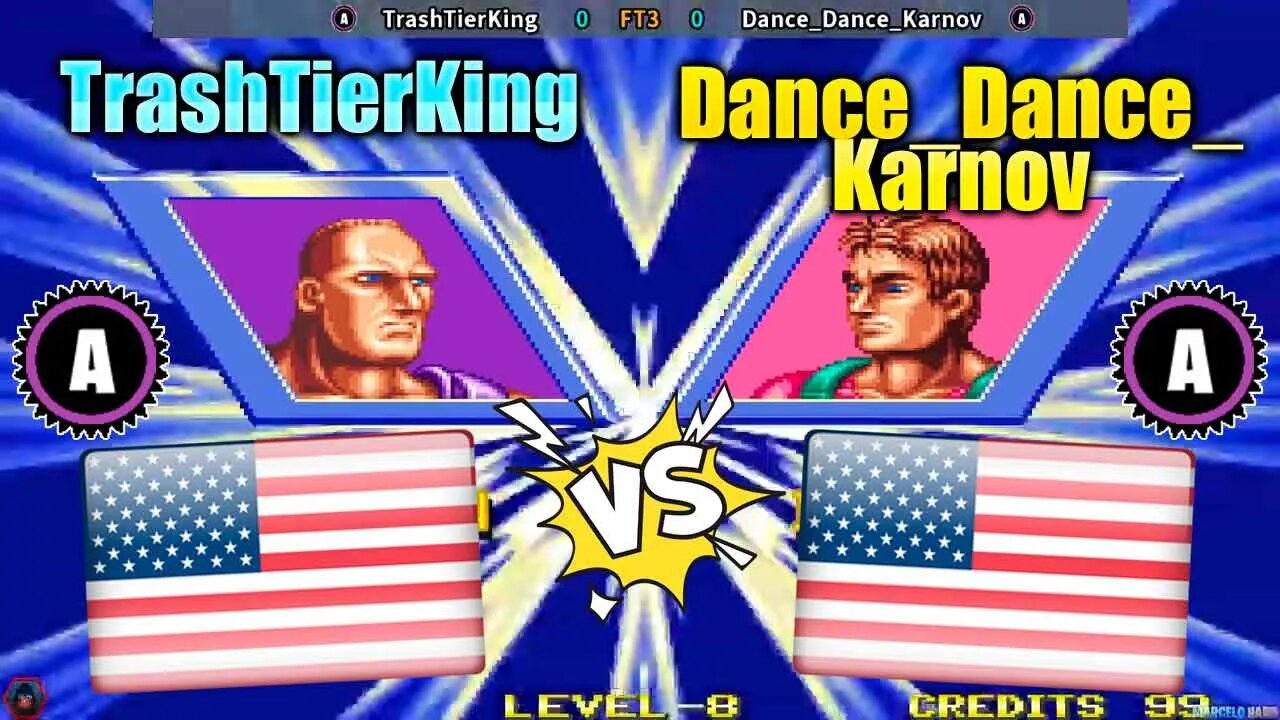 Windjammers (TrashTierKing Vs. Dance_Dance_Karnov) [U.S.A. Vs. U.S.A.]