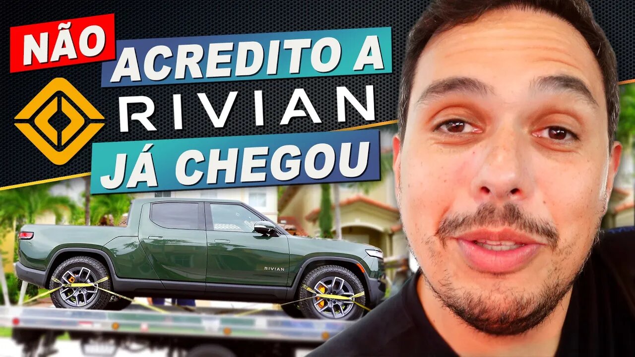 Minha RIVIAN já chegou, nos EUA!