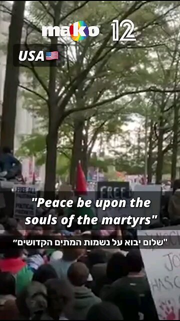 Again - LISTEN WHEN THE SPEAK! From New York to Palestine! The Western world is a Lie!