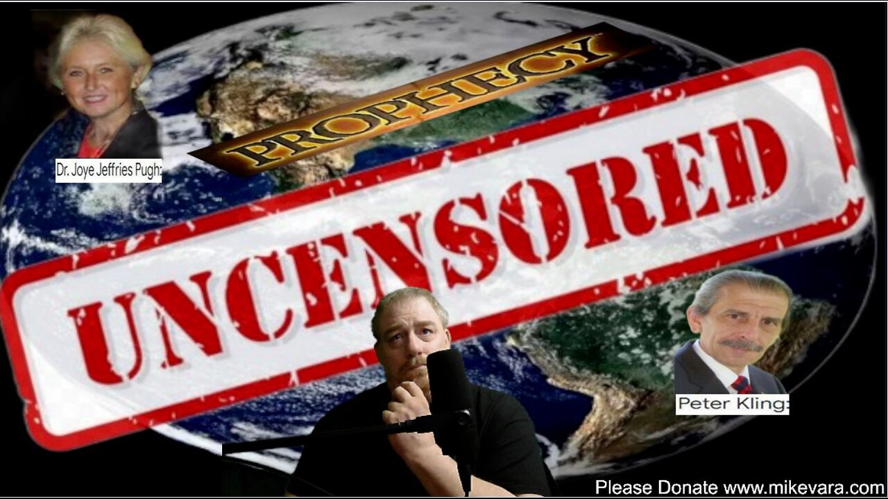 Uncensored with Mike Vara & Guest Peter Kling & Dr. Joy Pugh 3-23-24