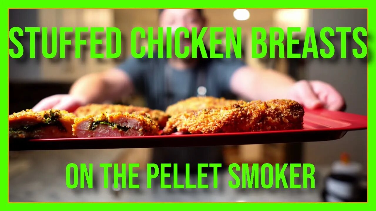 Smoked Stuffed Chicken Breasts on the Pellet Grill - Full BBQ Recipe and Tutorial!