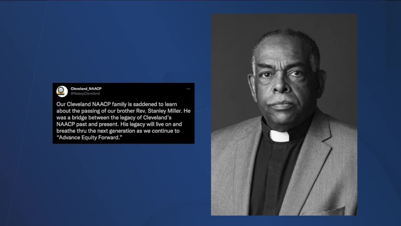 Former executive director of NAACP Cleveland branch Rev. Stanley Miller dies after short battle with cancer