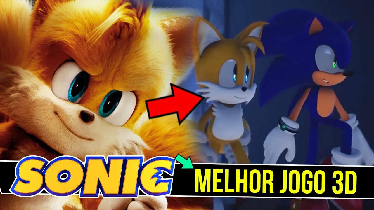 Melhor jogo 3d do Sonic ?! | Sonic Omens #shorts