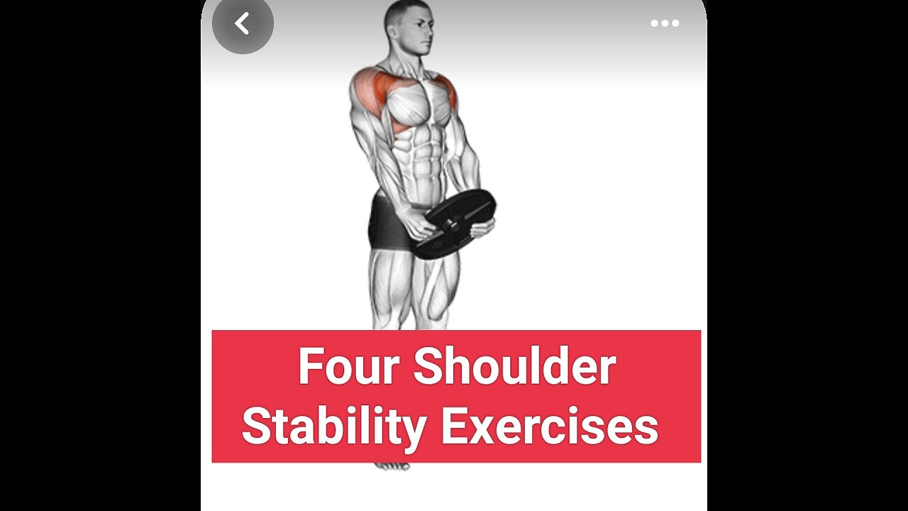 four Shoulder Stability Exercises