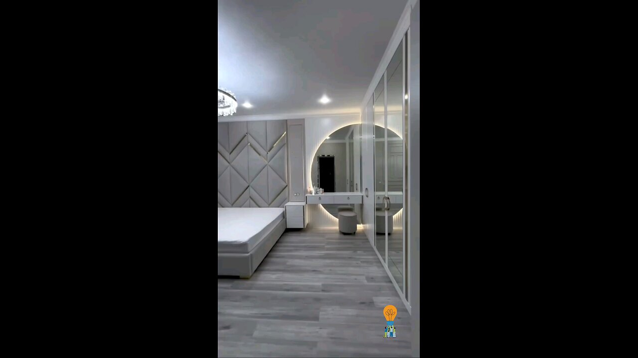 bed room design idea 💡. mirror design idea 💡. room paint design 💡.tiles design idea💡viralreels