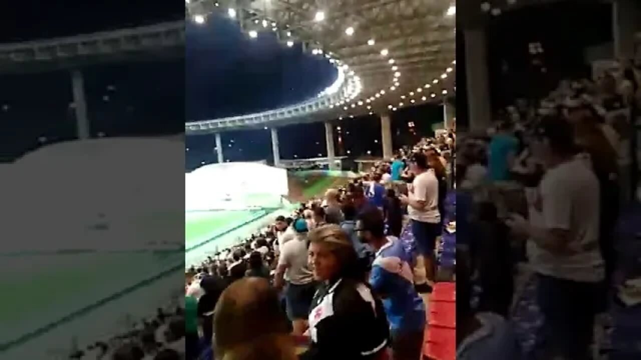 Torcida xingando o Campello no Kleber Andrade(Cariacica-ES)