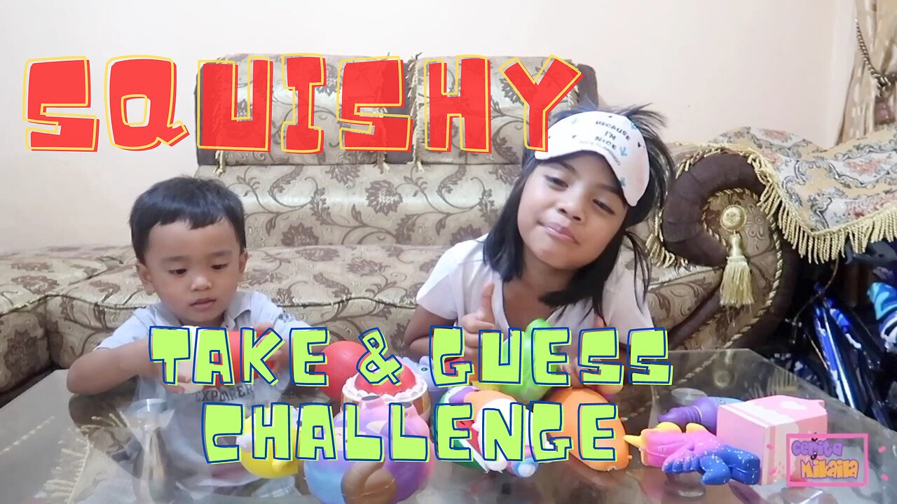 Cerita Mikaila | KID TOYS | Squishy Challenge... Squishy Lala ternyata banyak juga ya….